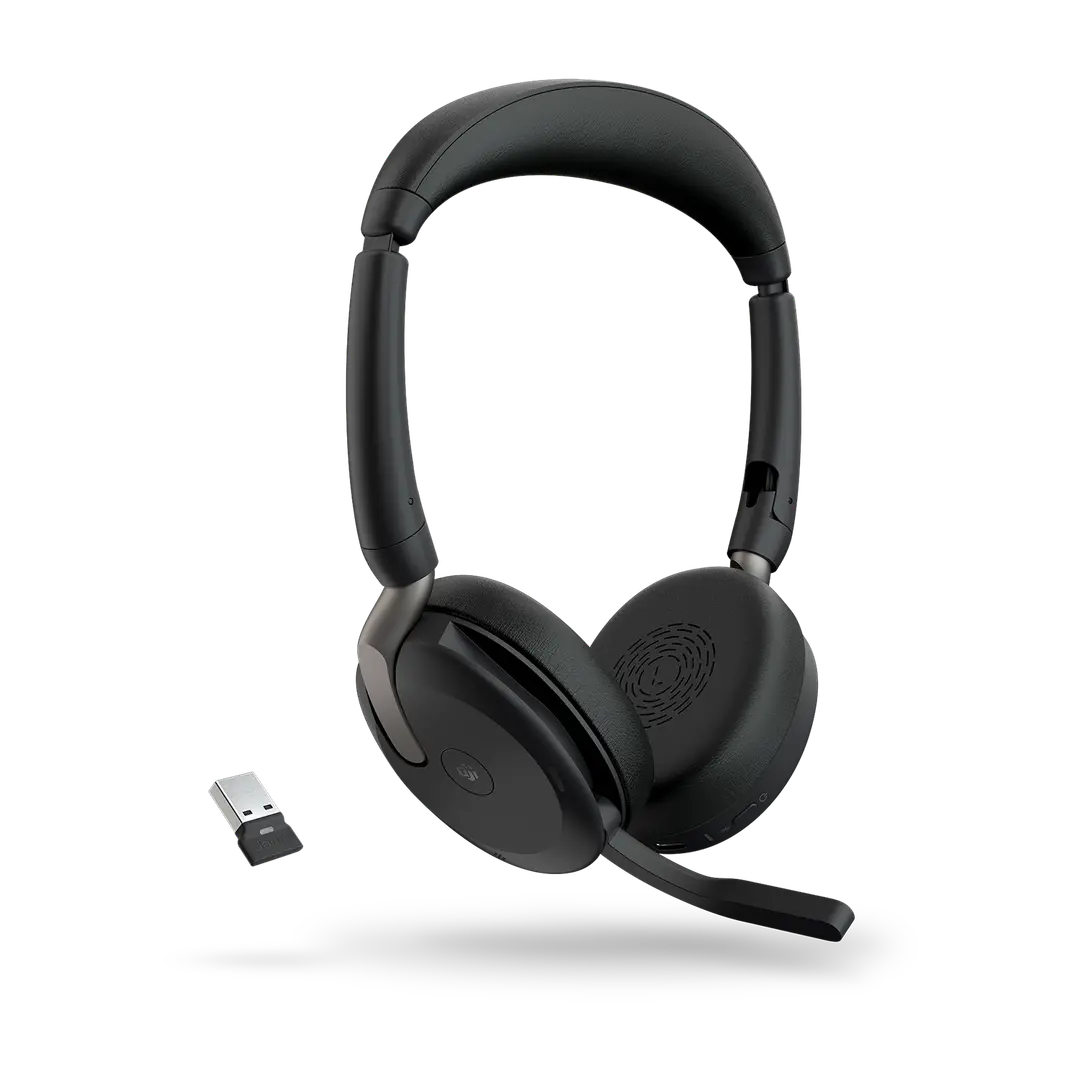 Jabra Evolve2 65 Flex, Stereo, Wireless Charger