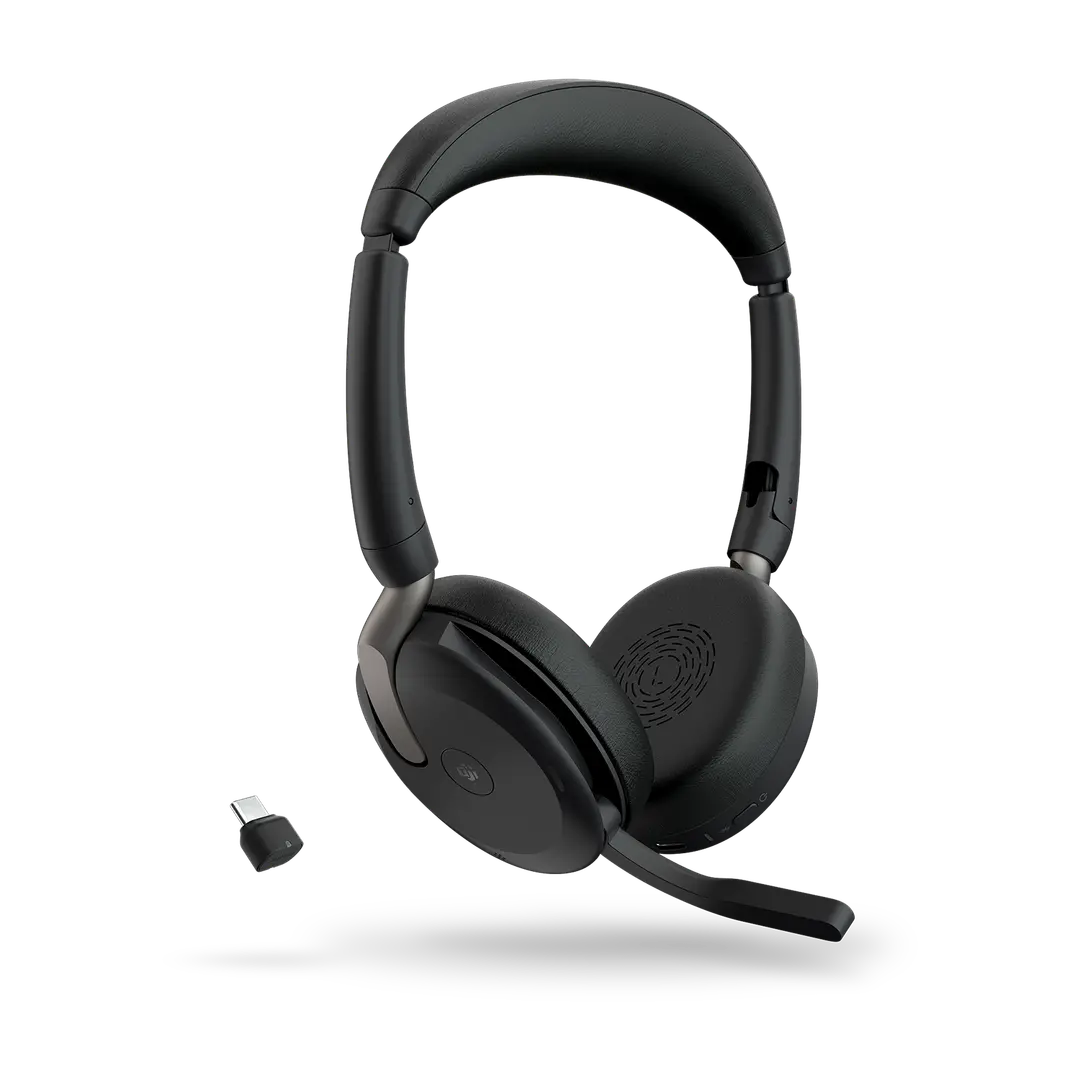 Jabra Evolve2 65 Flex, Stereo, Wireless Charger