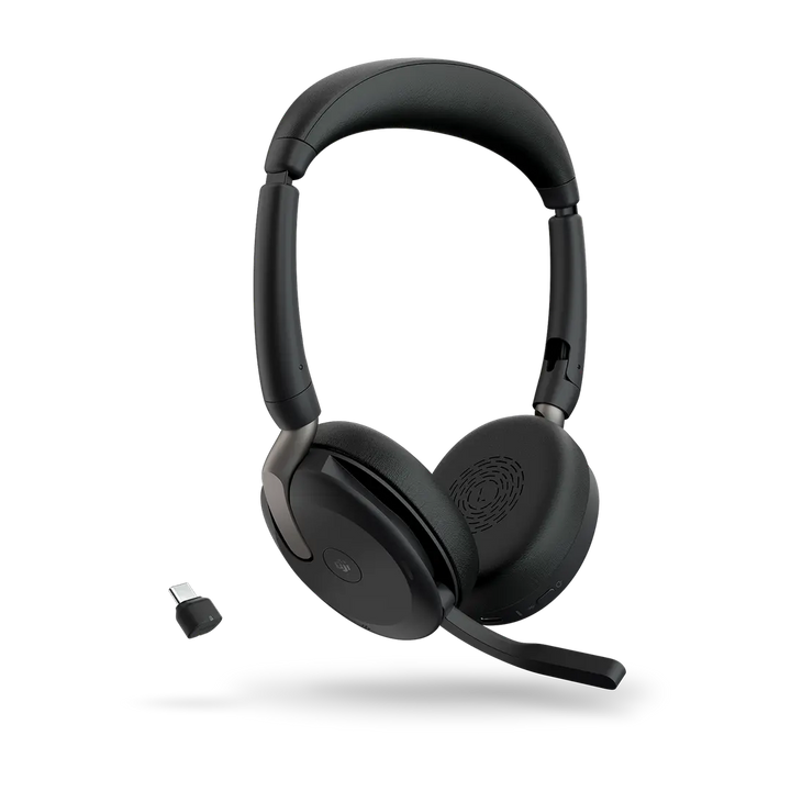 Jabra Evolve2 65 Flex, Stereo, Wireless Charger